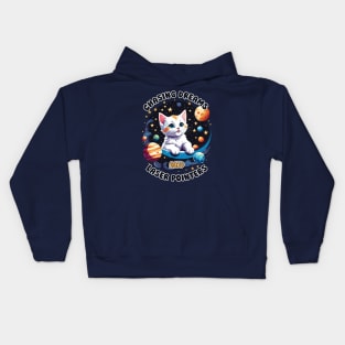 Chasing Dreams and Laser Pointers Kids Hoodie